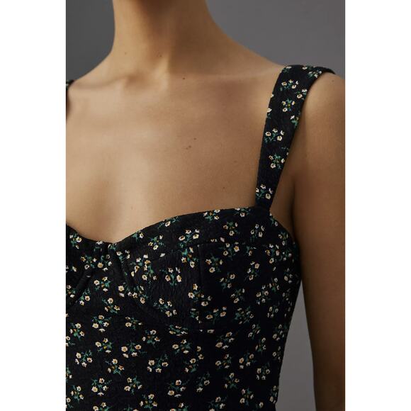 Anthropologie Hutch Ditsy Floral Corset Mini Dress - New - Small - Picture 2 of 10